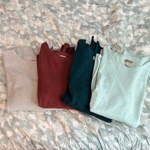 Set of Four Crewneck Sweaters